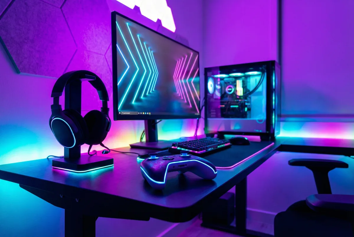 Mobile game marketing with UGC content and colourful gaming elements