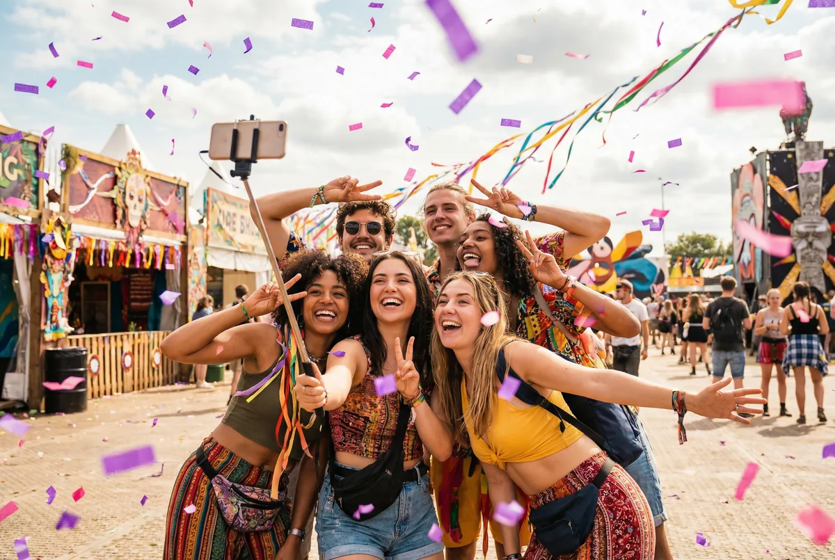 Microinfluencer española creando contenido auténtico con productos de marca