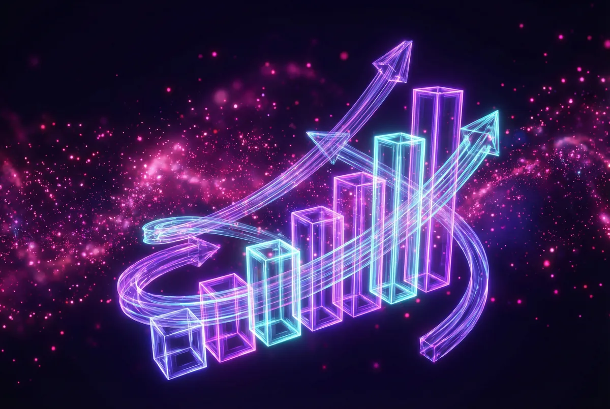 ROI comparison between Meta and TikTok campaigns with UGC content on screens