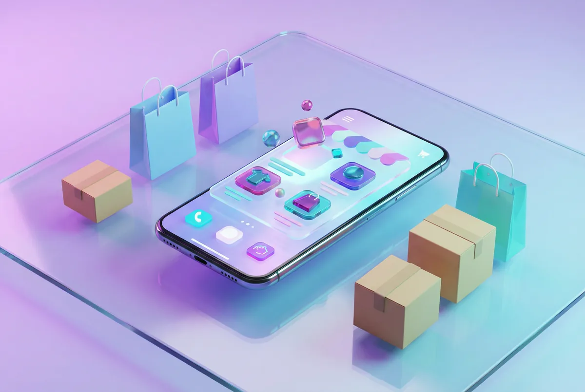 TikTok Shop interface showing branded products with integrated UGC content