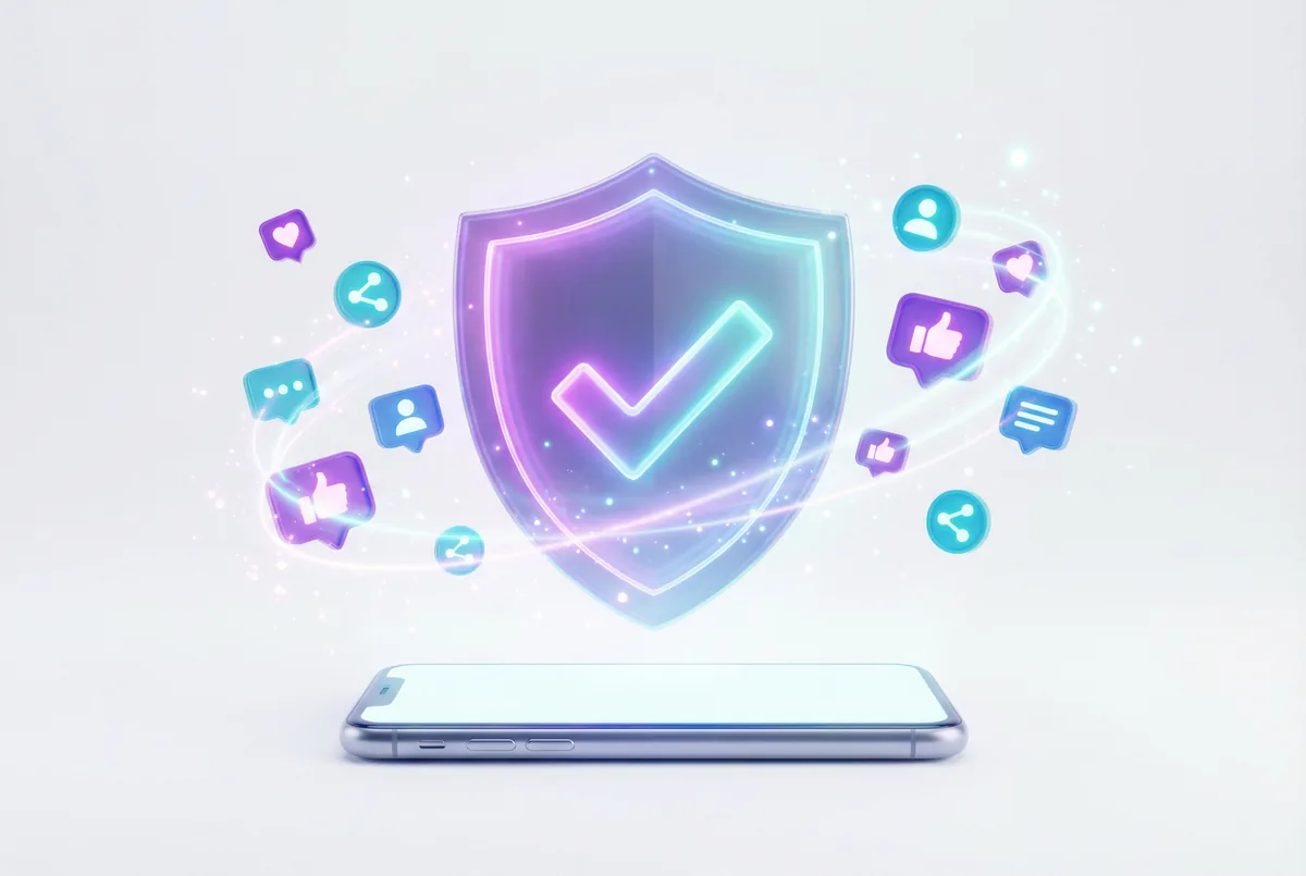 UGC whitelisting and dark posting guide with an ad management interface